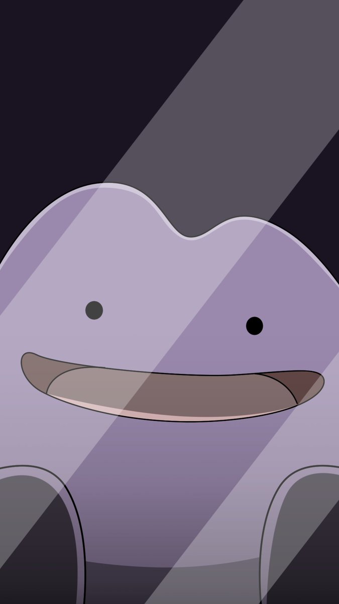 All0412 ✪émon Mobile Wallpaper: Ditto #Kanto #Shiny #Fanart