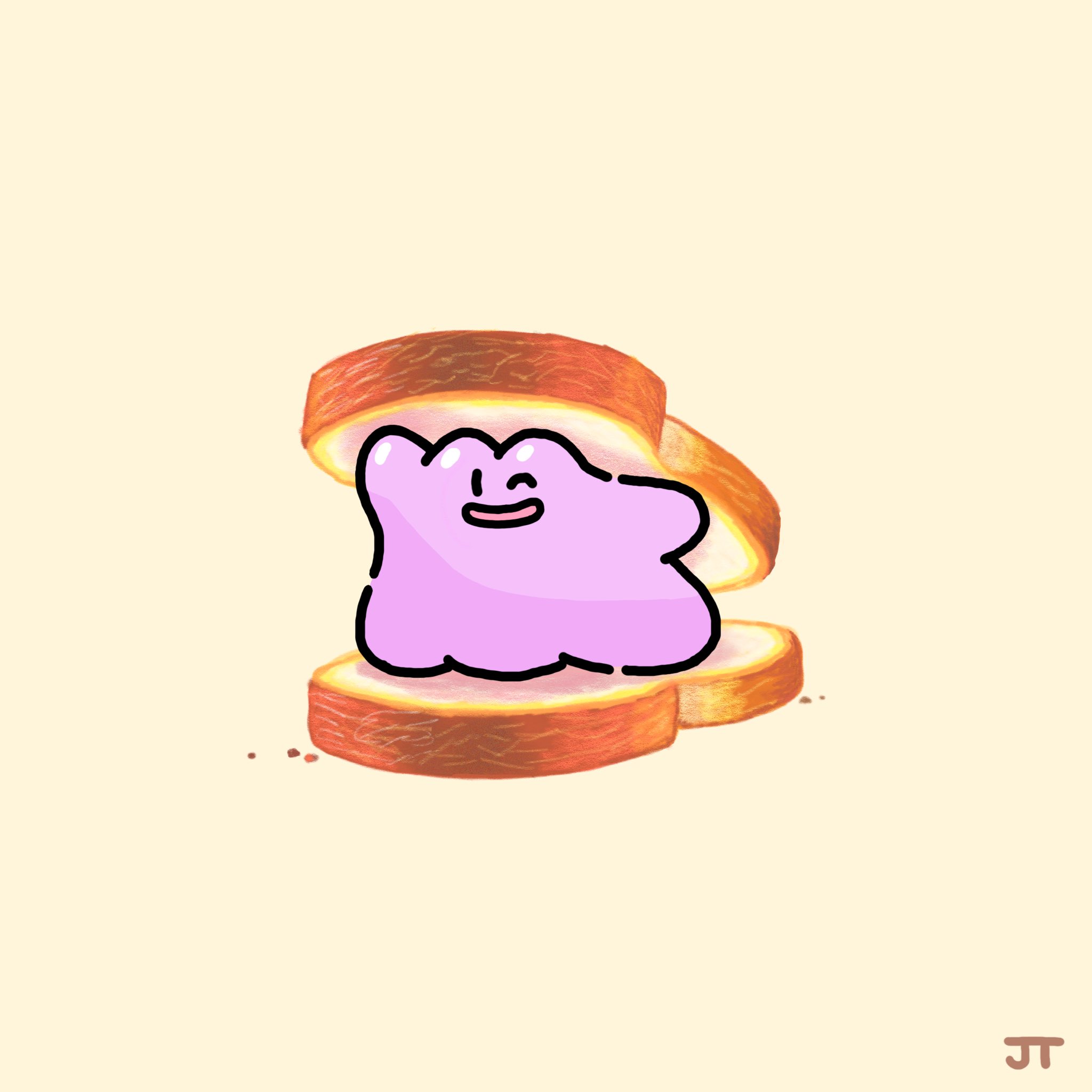 ditto (pokemon) drawn