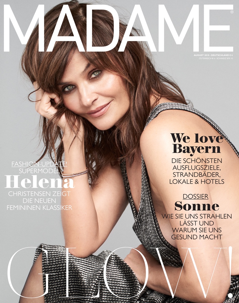 Helena Christensen. Madame Germany Cover Editorial. Fashion Gone Rogue