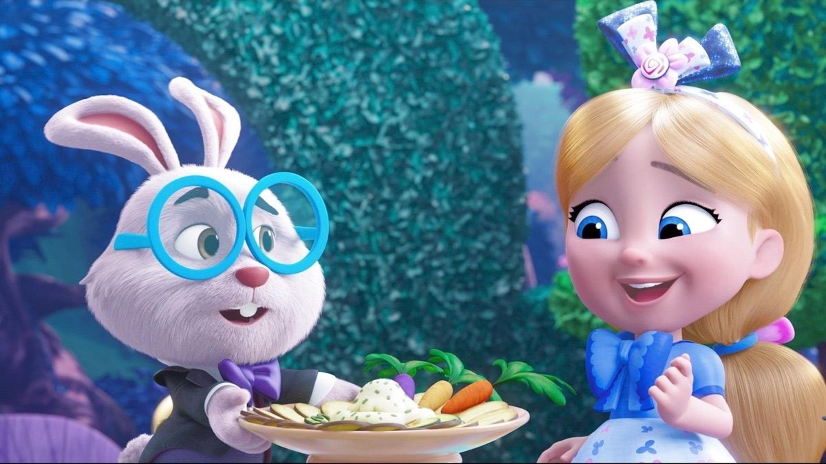 Potato Potahto / Hattie's Inside Out Cake's Wonderland Bakery (Season Episode 10). Apple TV. Alice In Wonderland, Inside Out Cakes, Disney Fairies