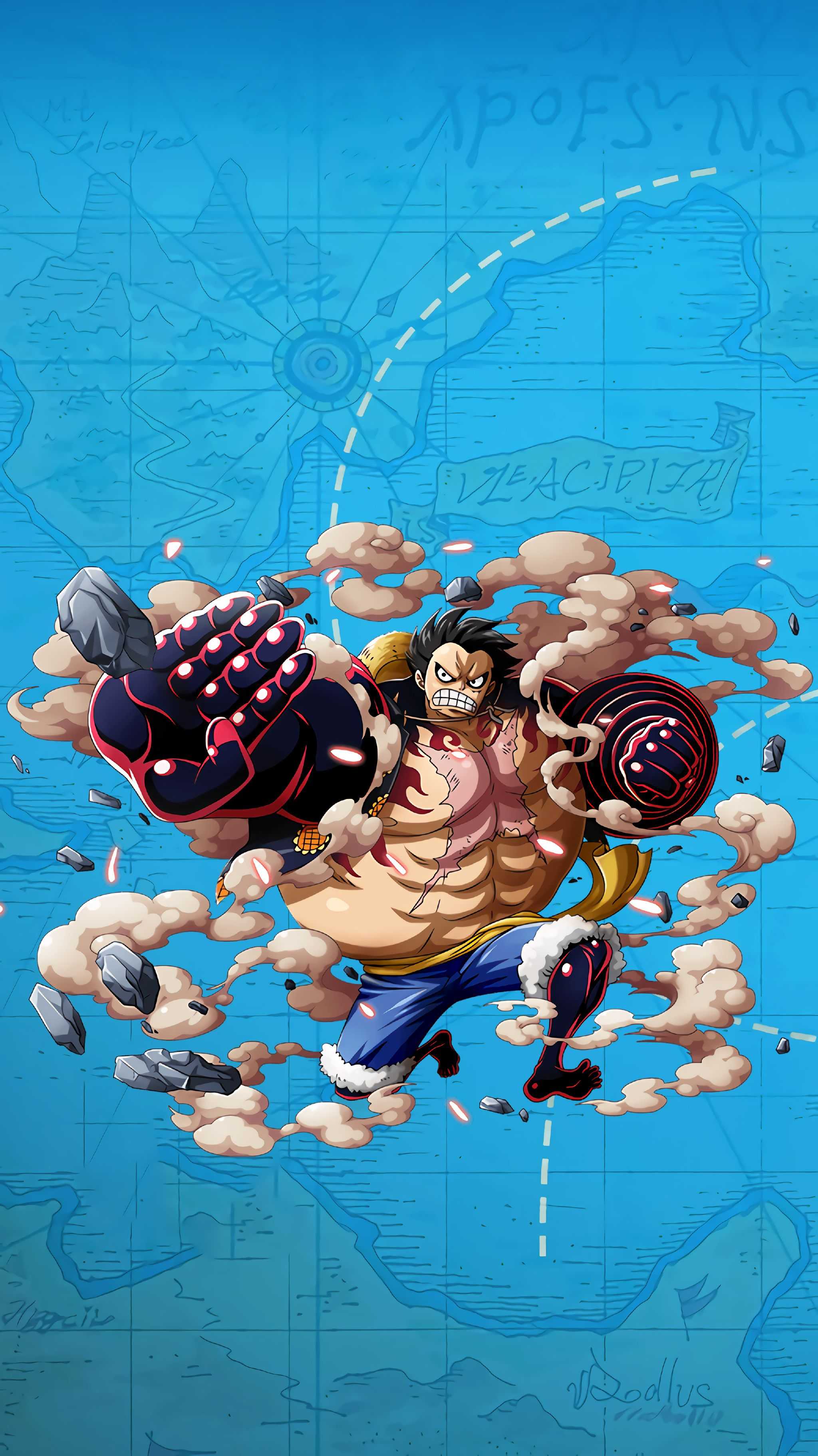 4k Luffy Gear 5 Wallpaper