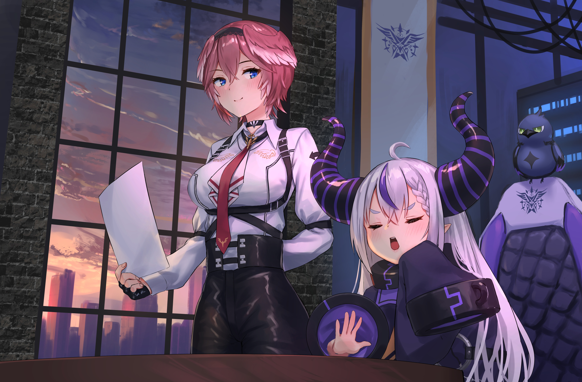 La+ Darknesss (Virtual Youtuber) HD Wallpaper and Background