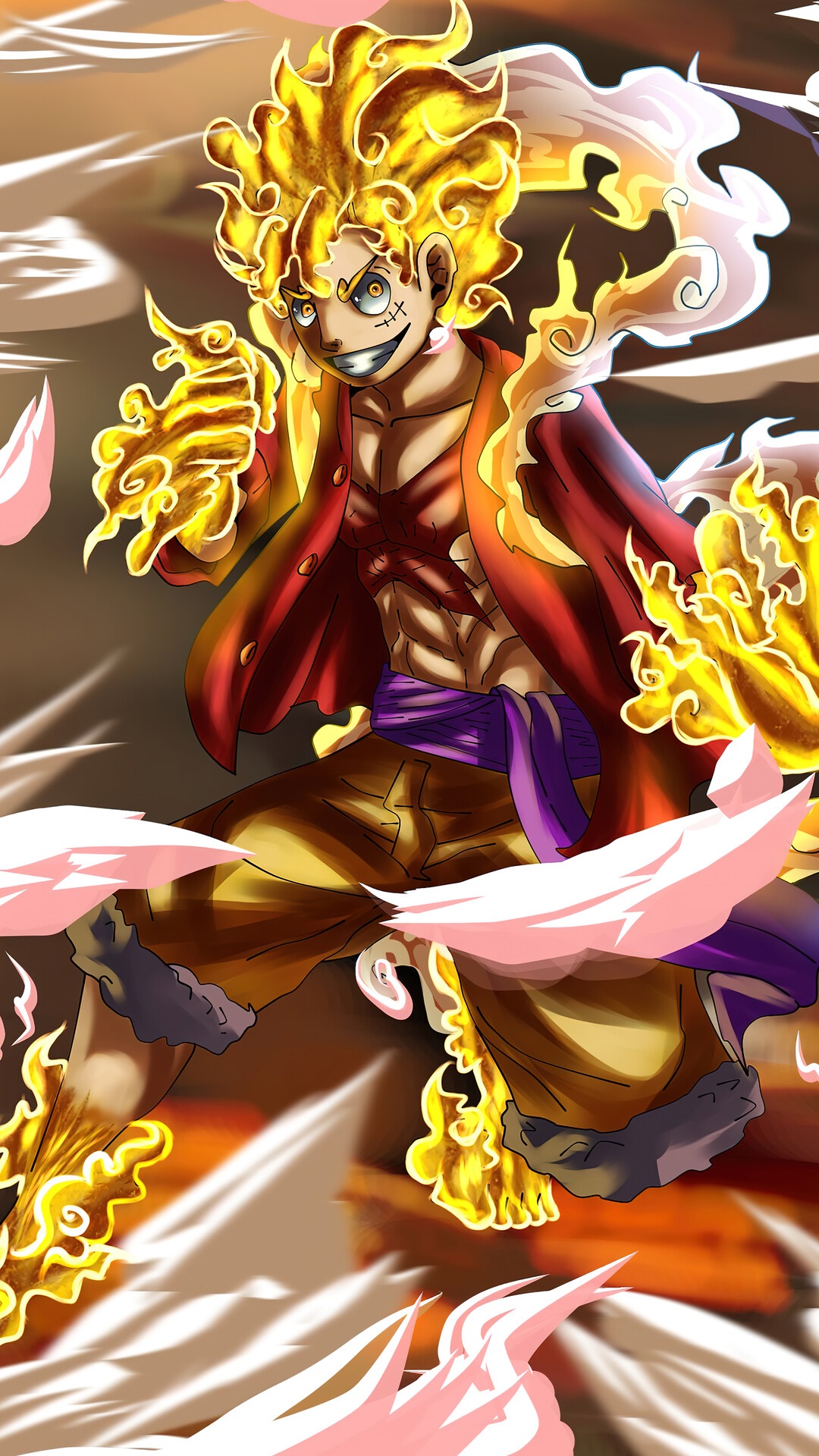 Gear 5 Kaido Monkey D. Luffy HD One Piece Wallpapers, HD Wallpapers