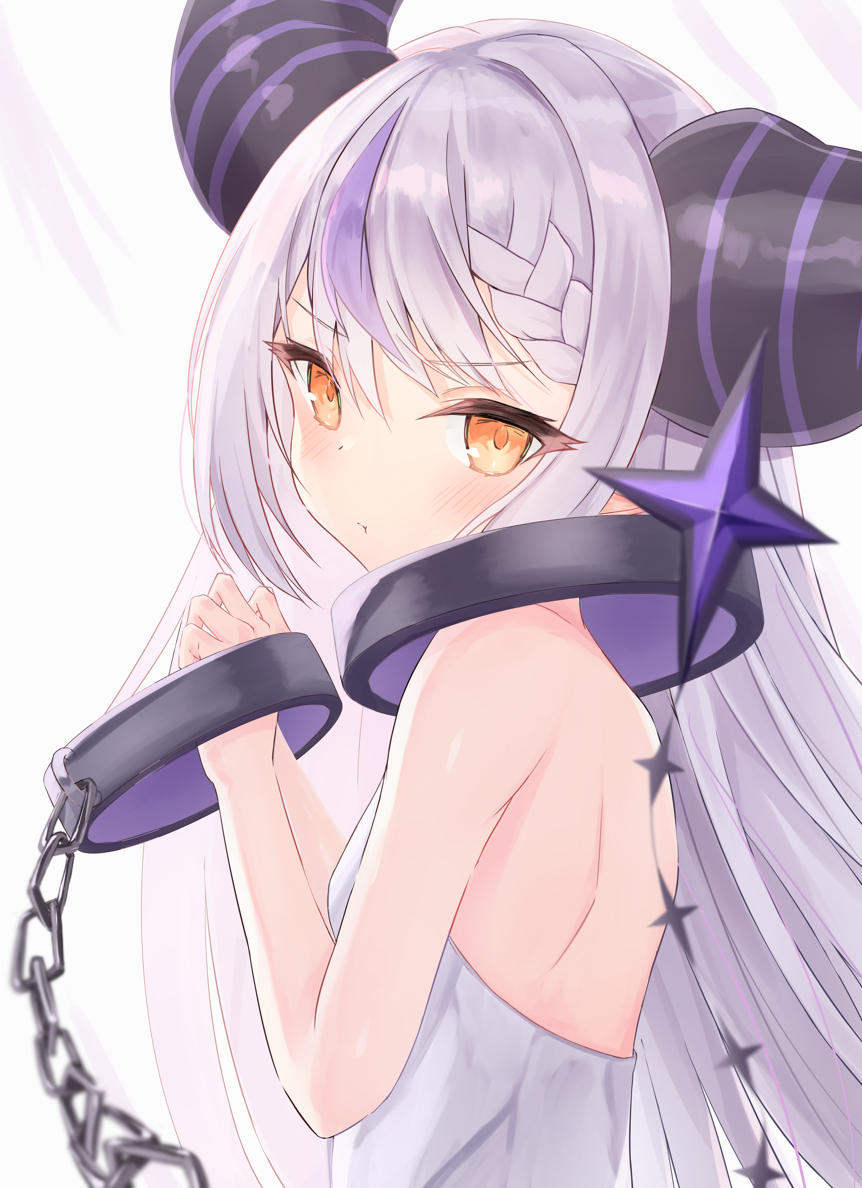 la+ darknesss (hololive) drawn by izuno_(izunoyoshiki)