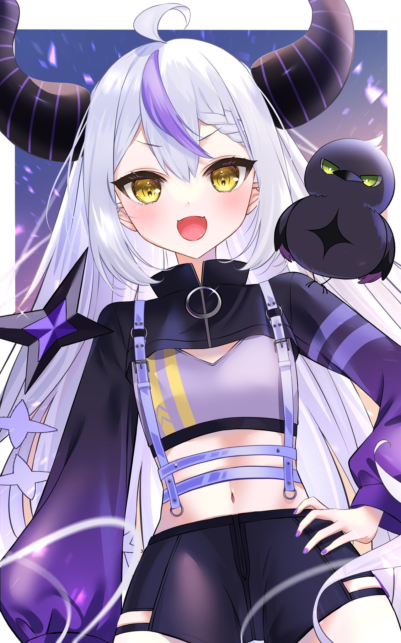 Laplus Darkness Wallpaper 4k. Hololive Wallpaper Phone. Anime Character Wallpaper Wallpaper Phone