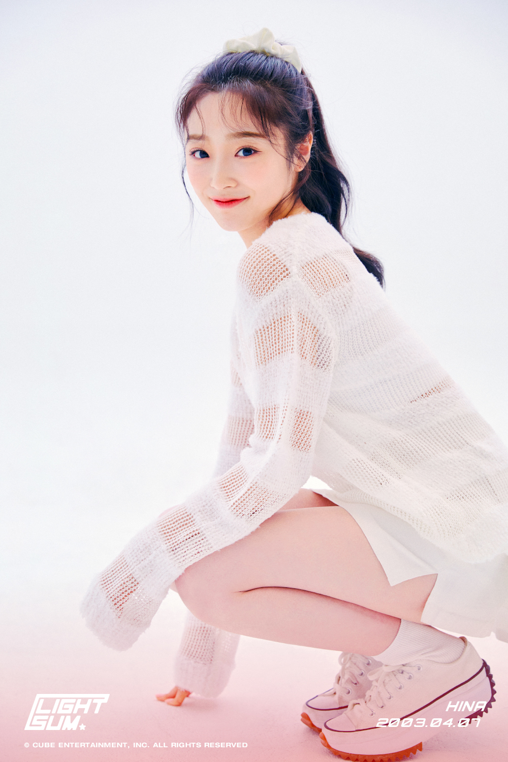 LIGHTSUM Hina Yujeong Profile Photo (HQ)-Pop Database / dbkpop.com