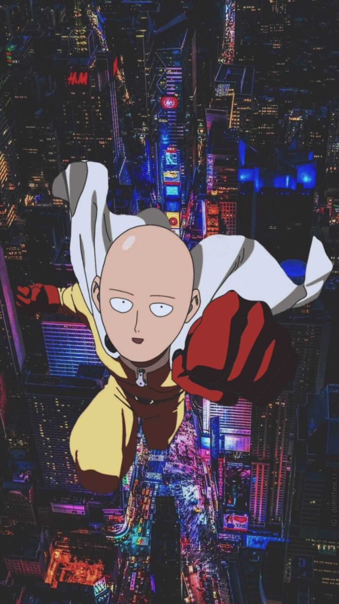 Saitama One Punch Man Anime Wallpaper 4k HD ID:3213