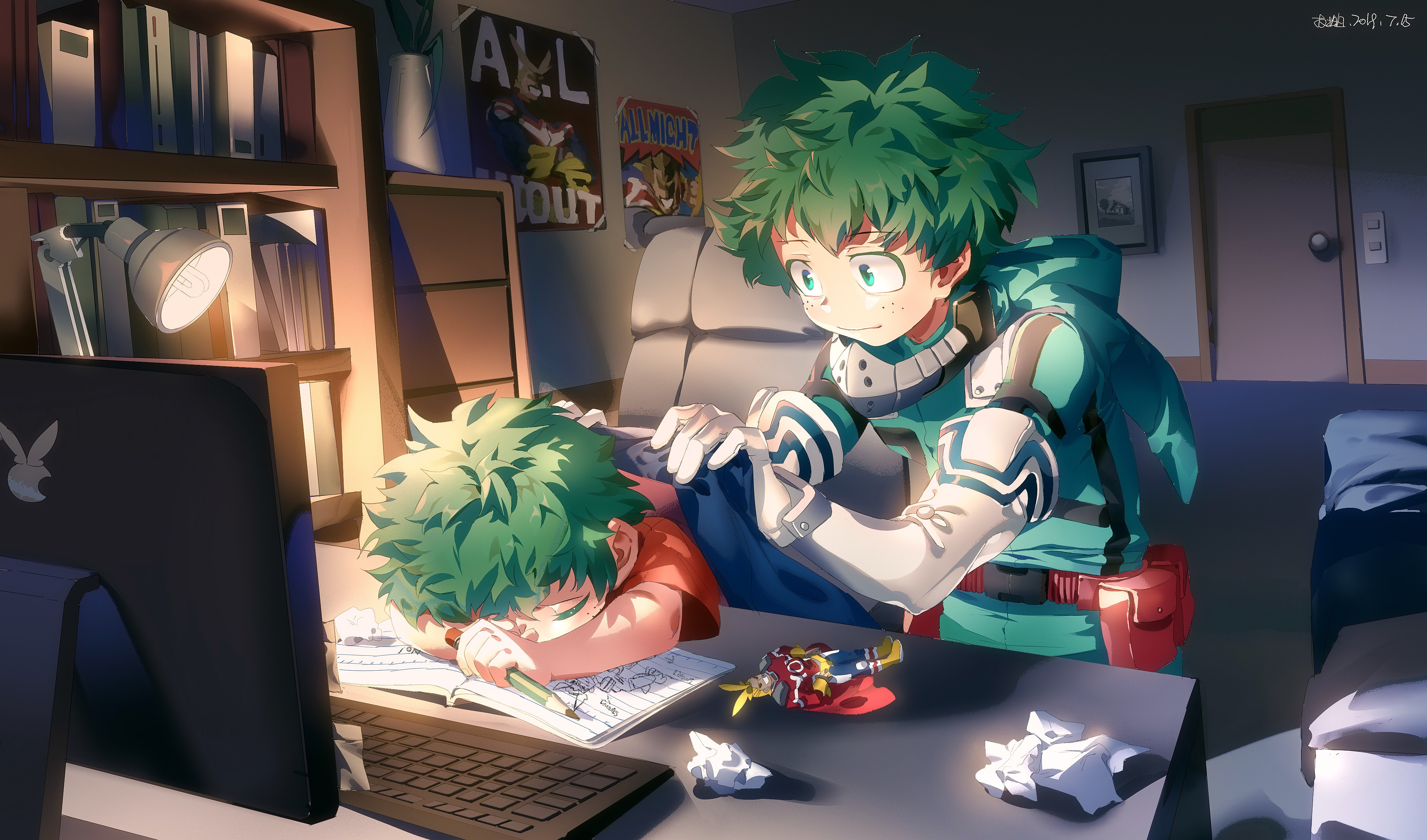 4K Izuku Midoriya Wallpaper and Background Image