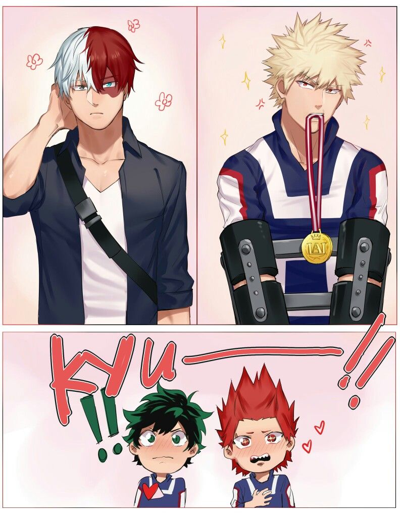 Boku no Hero Academia.. TodoDeku / KiriBaku #mha. Anime novios, Personajes de anime, Parejas de anime manga