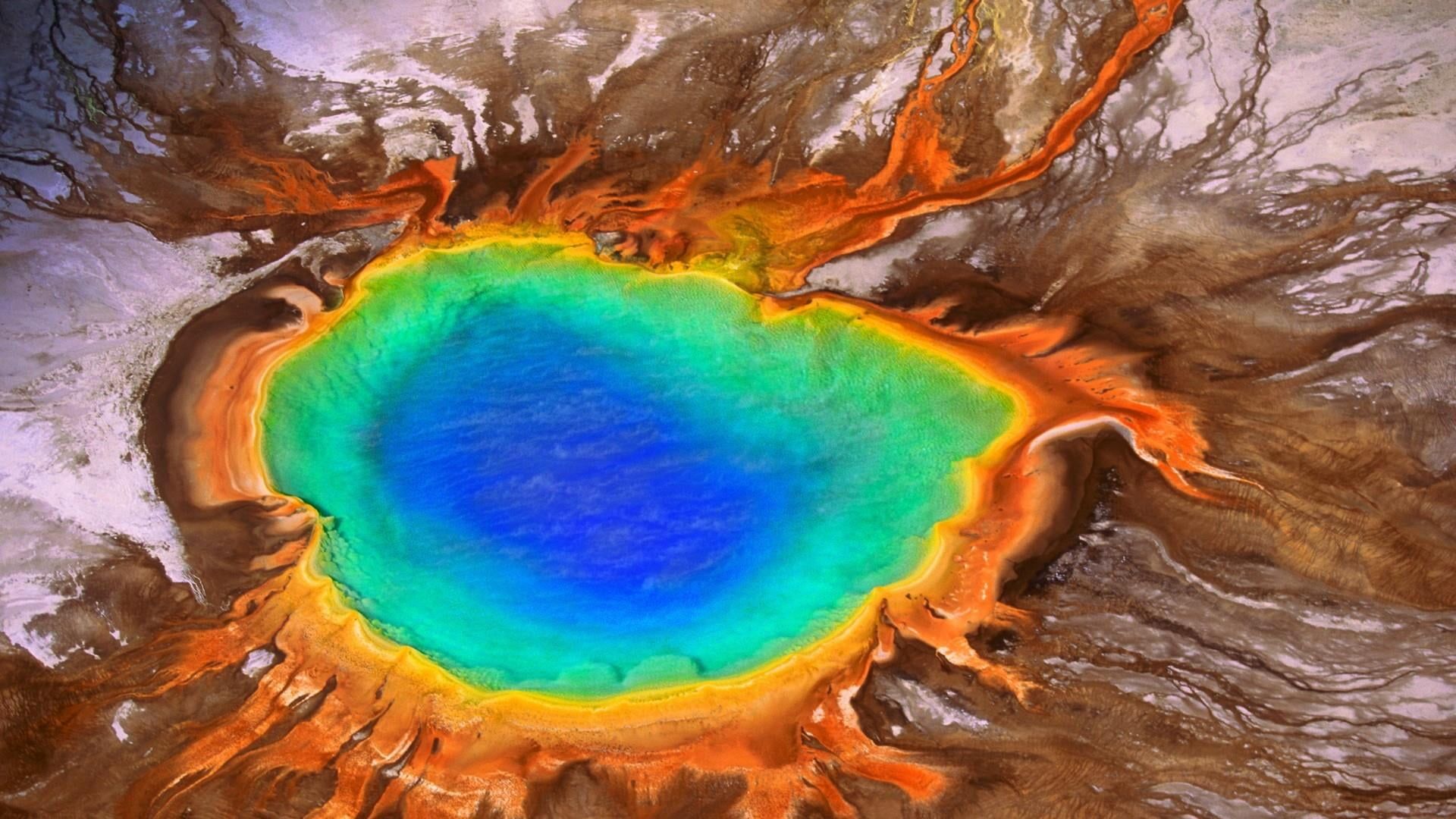grand #prismatic #spring yellowstone national park #yellowstone national park #park #natur. Yellowstone national park, Wonders of the world, Yellowstone national