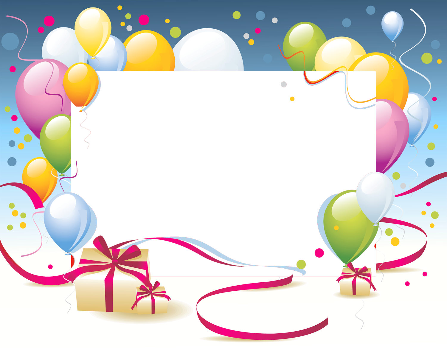 Birthday Transparent PNG Photo Frame​-Quality Free Image and Transparent PNG Clipart