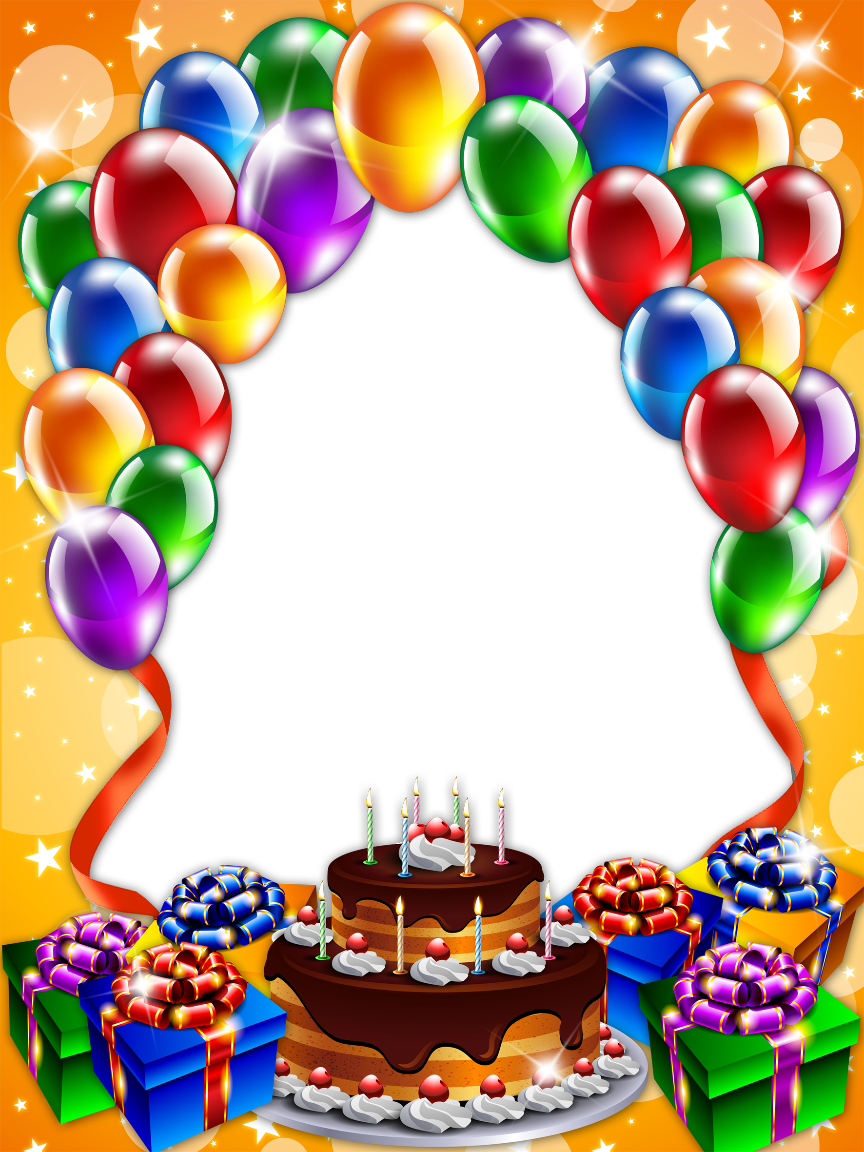 Birthday Frame png image free download