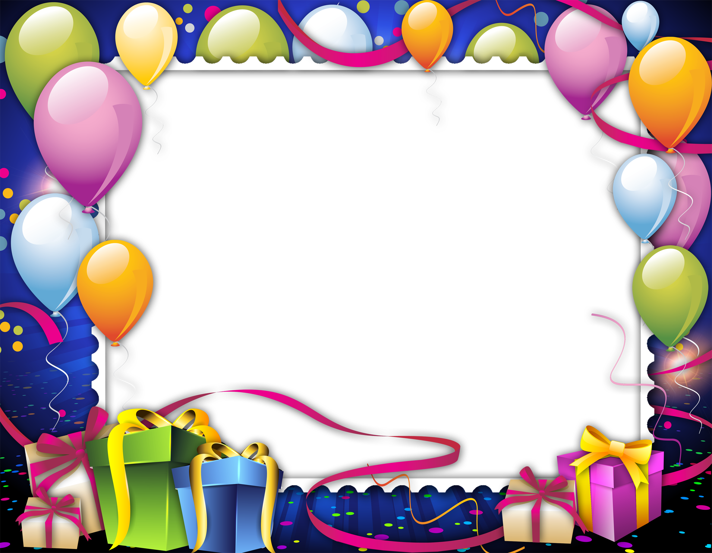 Birthday Frame png image free download