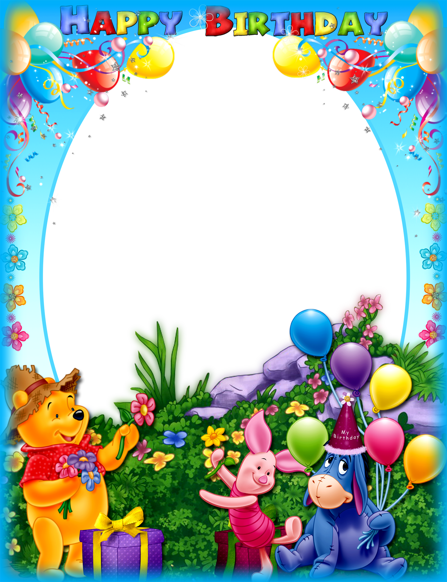 Birthday Frame png image free download
