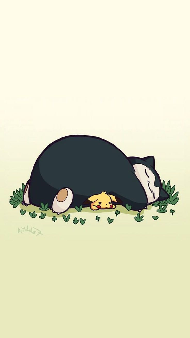 iPhone Cute Snorlax Wallpapers  Wallpaper Cave