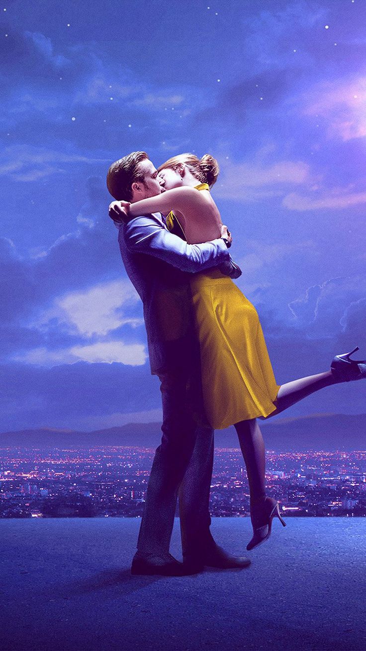 Lalaland Film Movie Purple Blue Poster Illustration Art Jazz #iPhone #plus #wallpaper. Filmes, Cinema filme, La la land filme