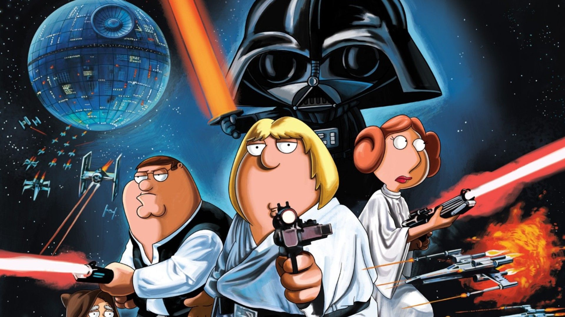 Family Guy Star Wars Parody HD Wallpaper