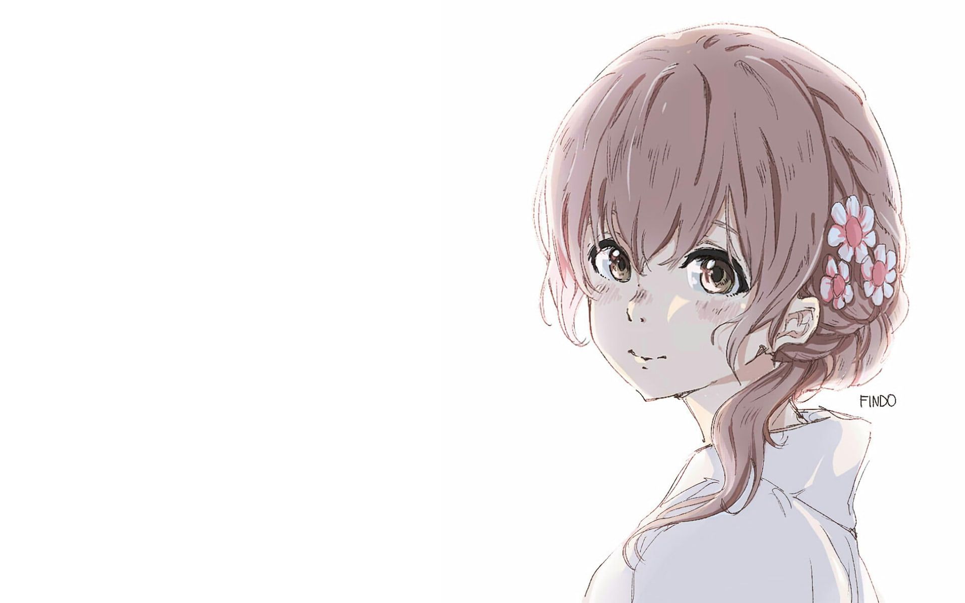 Anime Koe No Katachi Shouko Nishimiya P #wallpaper #hdwallpaper # desktop. Anime, Macbook wallpaper, Wallpaper