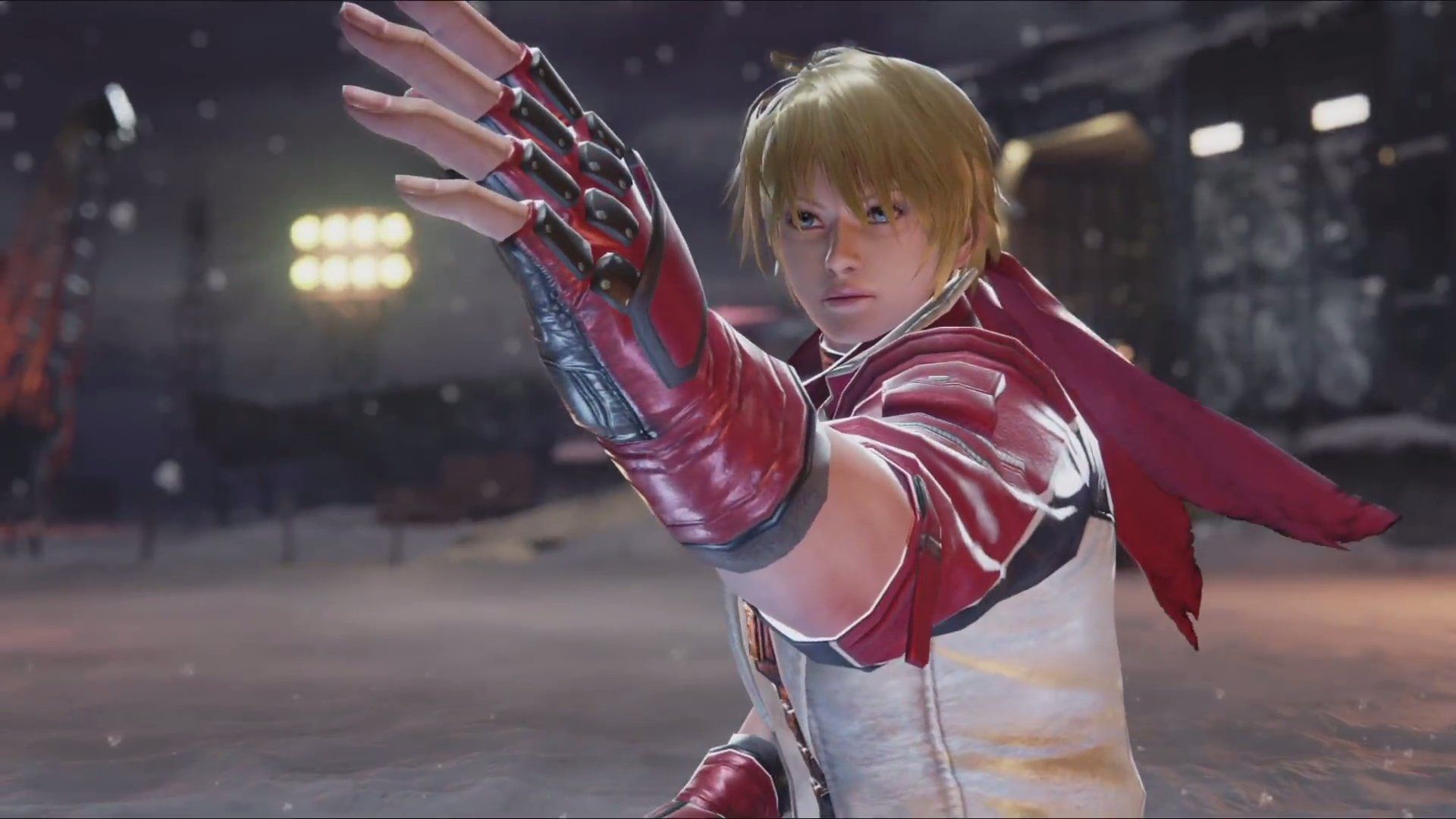 Leo Kliesen. Leo tekken, Leo, Red leather jacket