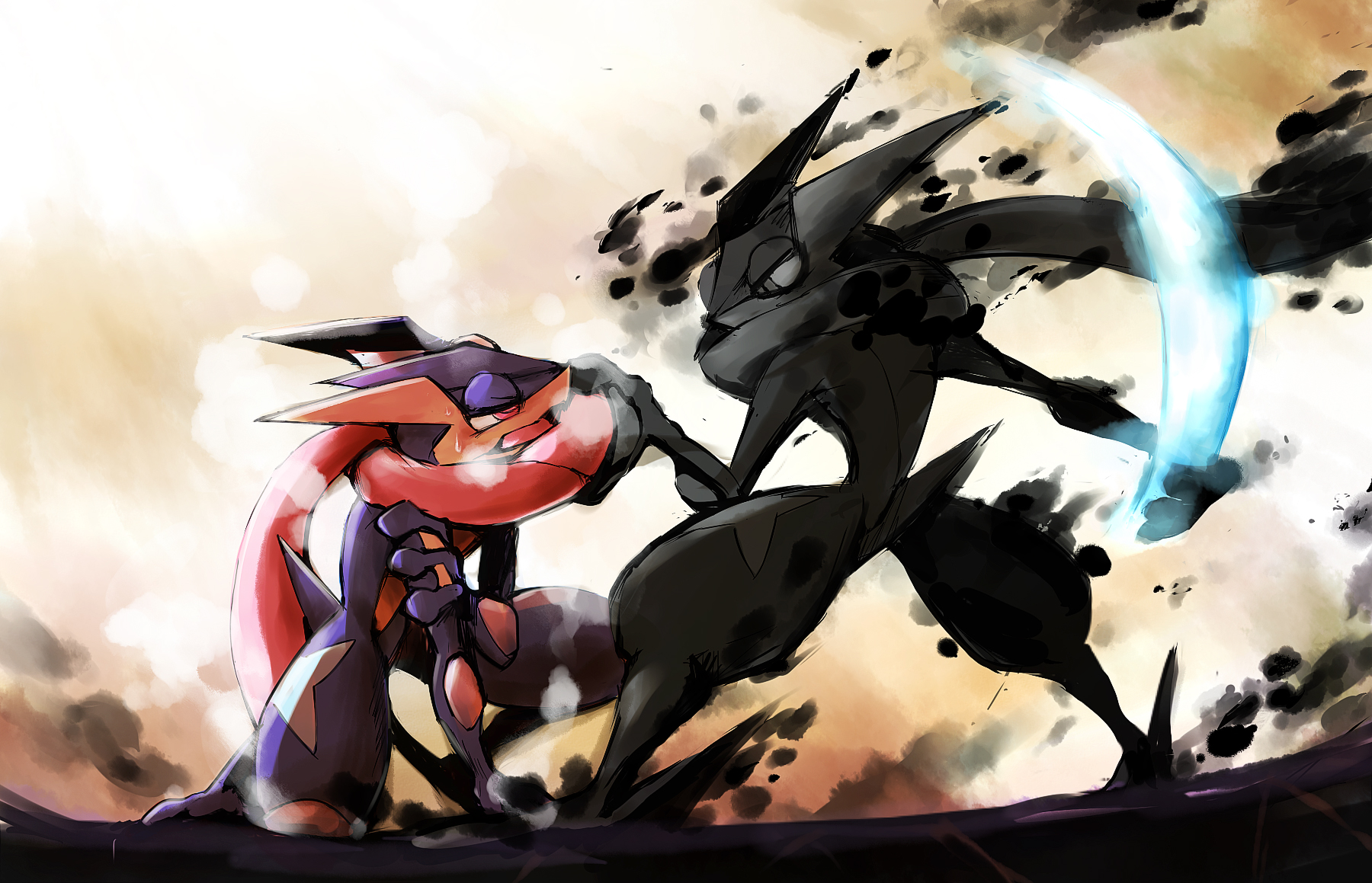 Greninja (Pokémon) HD Wallpaper and Background