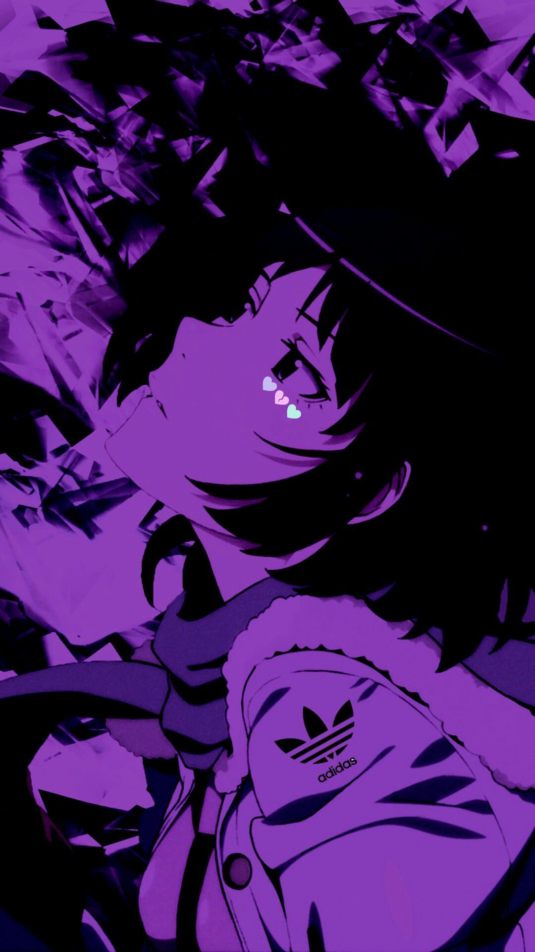 Purple And Black Anime Wallpapers - Wallpaper Cave