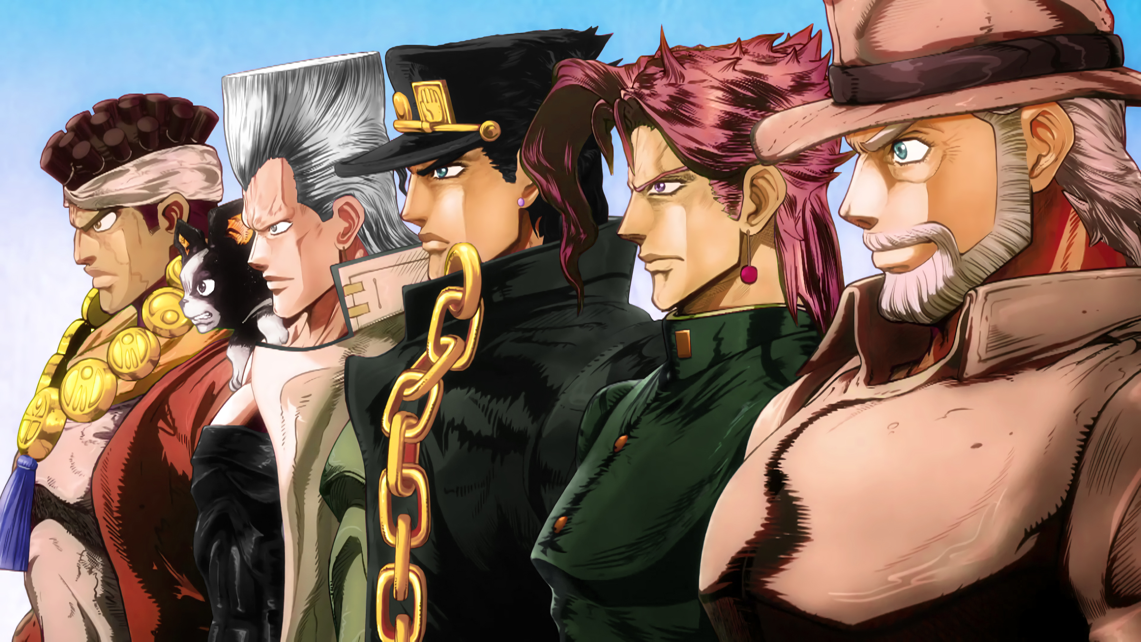 JoJo's Bizarre Adventure: Stardust Crusaders HD Wallpaper and Background