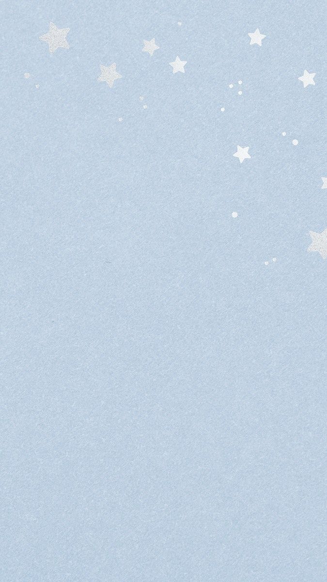 Light blue background with silver stars pattern. free image by rawpixel.com / NingZk V. Estetica blu pastello, Sfondi blu, Pittura