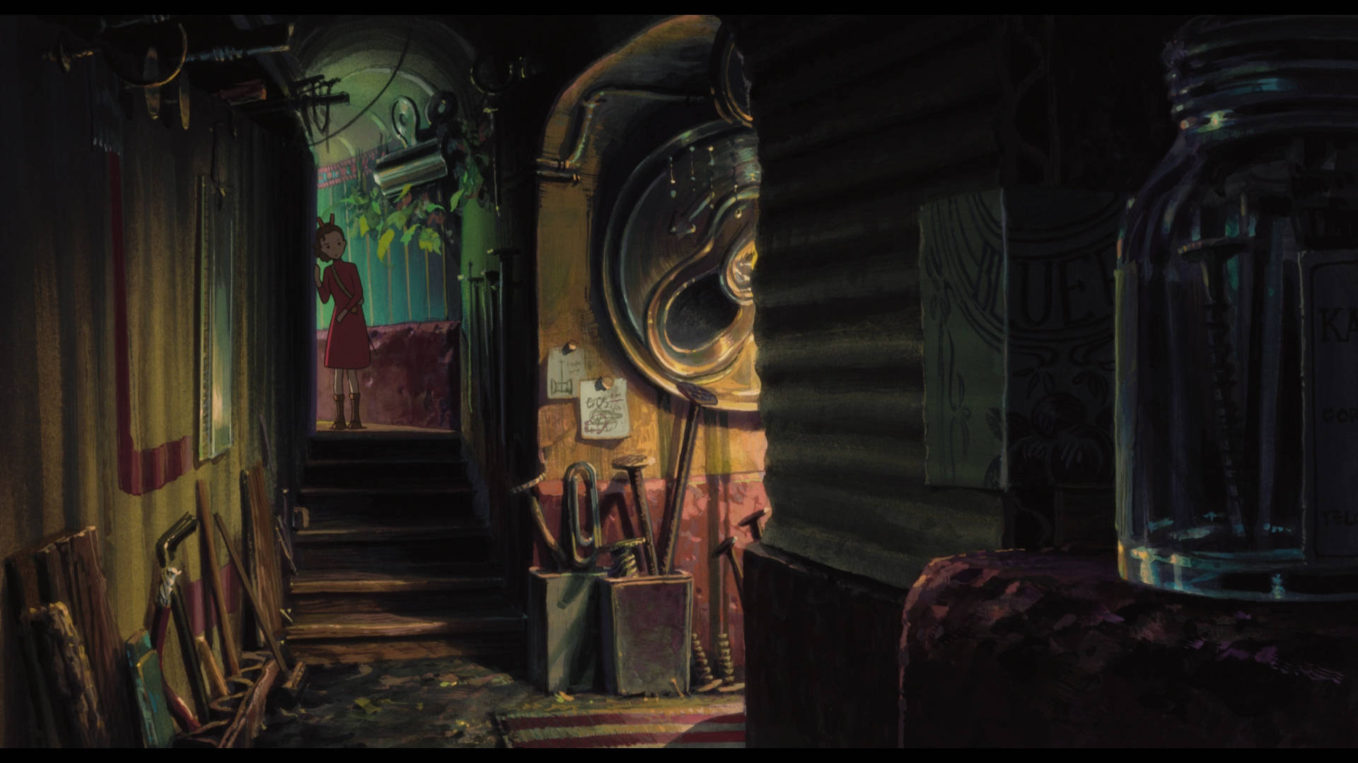 Download Arrietty Hallway Wallpaper