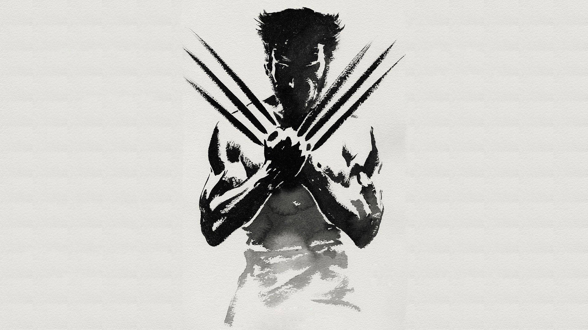 Download Black Grunge Wolverine Wallpaper