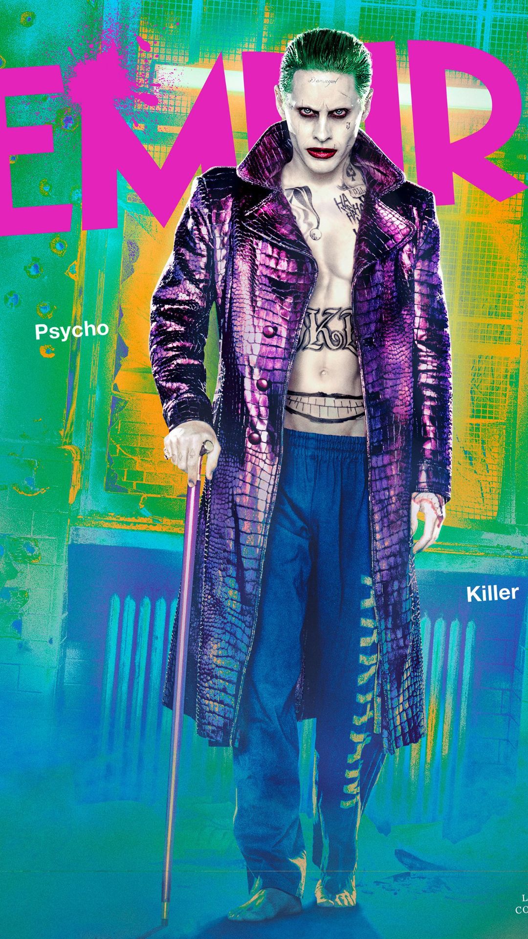 Jared Leto Joker Wallpaper- Top Best Quality Jared Leto Joker Background (HD, 4k)