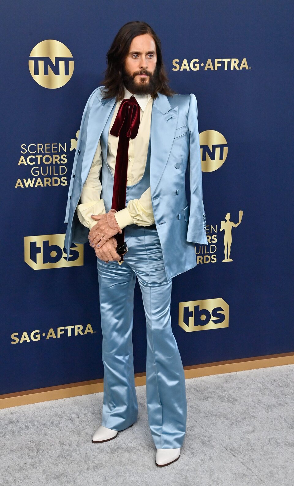 Jared Leto at the Screen Actors Guild Awards 2022 at Movie'n'co