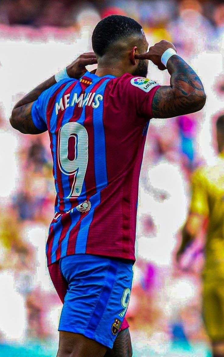 Football wallpaper en 2022. Depay memphis, Fotos del barça, Fútbol
