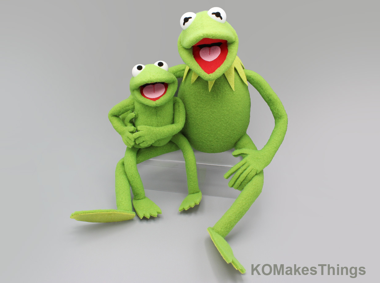 KOMakesThings My Kermit Robin Builds! I'm Pretty Happy With How These Guys Turned Out! I Made These Guys With Help From Forum Member Ecl On The Replica Prop Forums Who