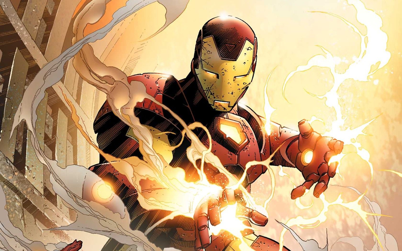 Invincible Iron Man desktop wallpaper. Iron man comic, Iron man, Iron man wallpaper