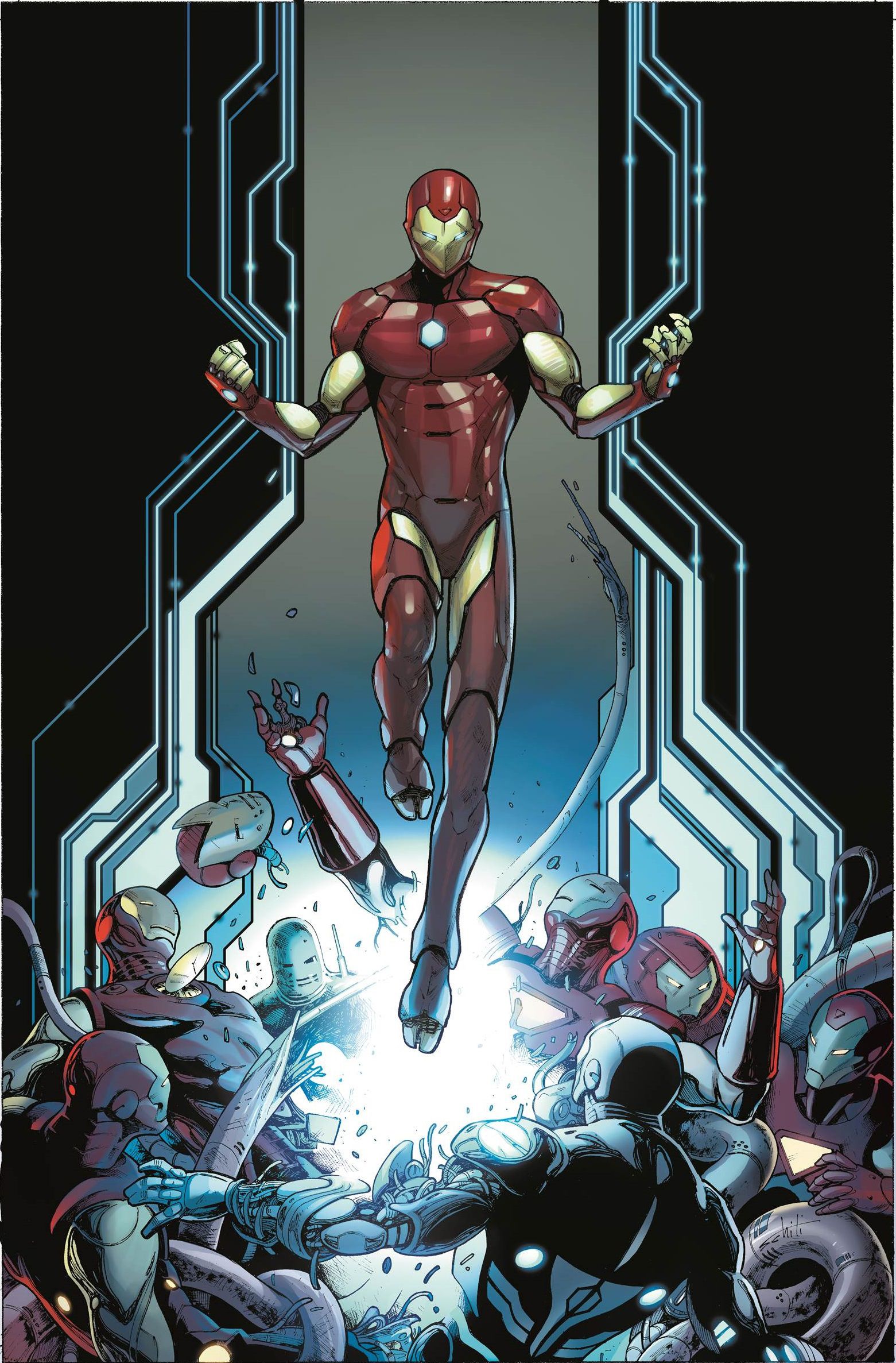 A New Book and a New Look for Tony Stark in INVINCIBLE IRON MAN. Iron man comic, Iron man, Marvel iron man