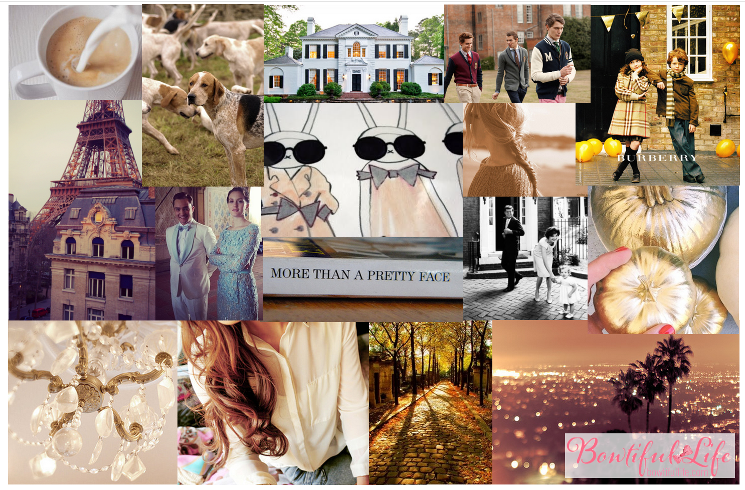 Golden Slumbers Bowtiful Wallpaper October