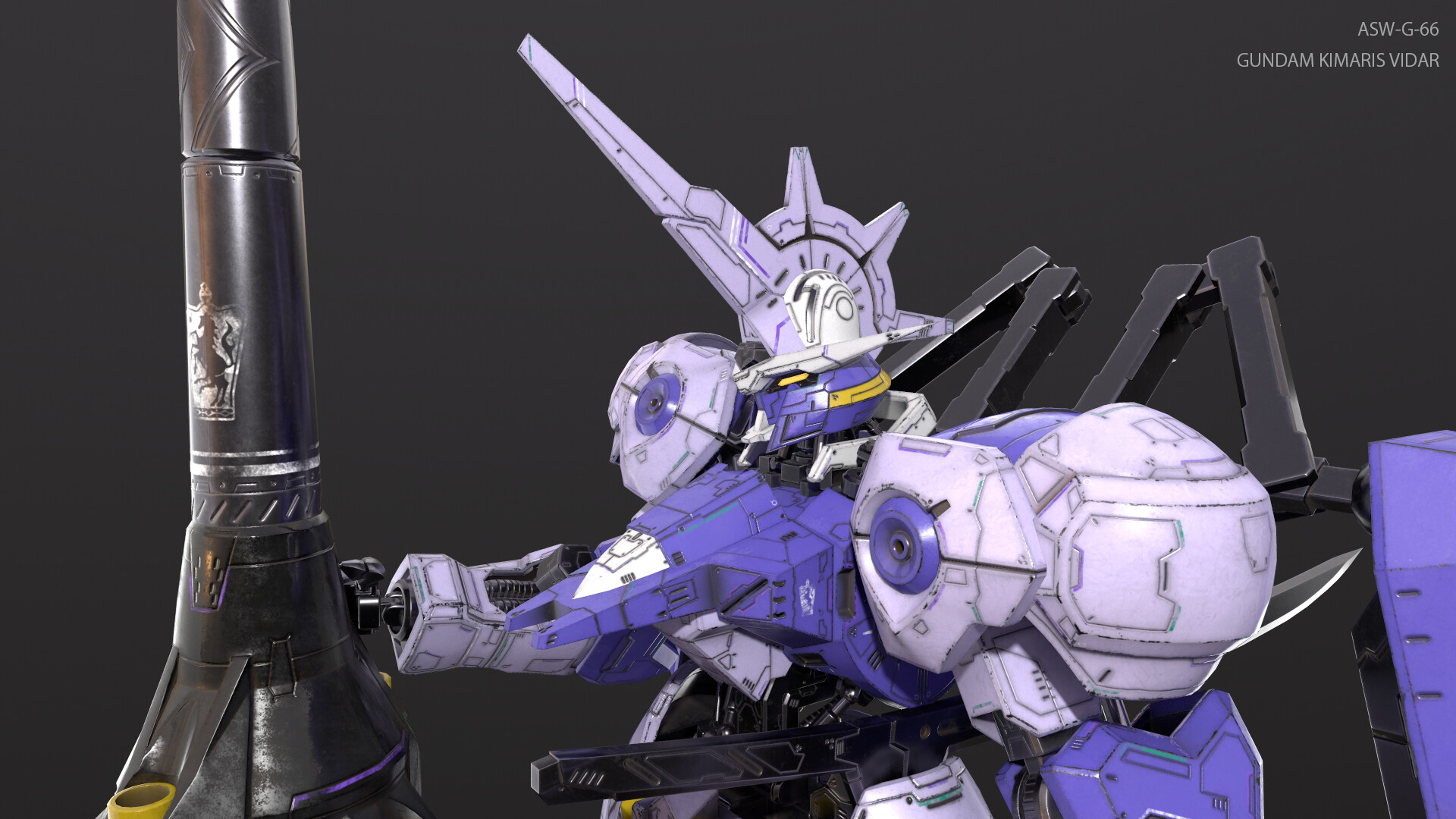 Gundam Kimaris Vidar Iron Blooded Orphans