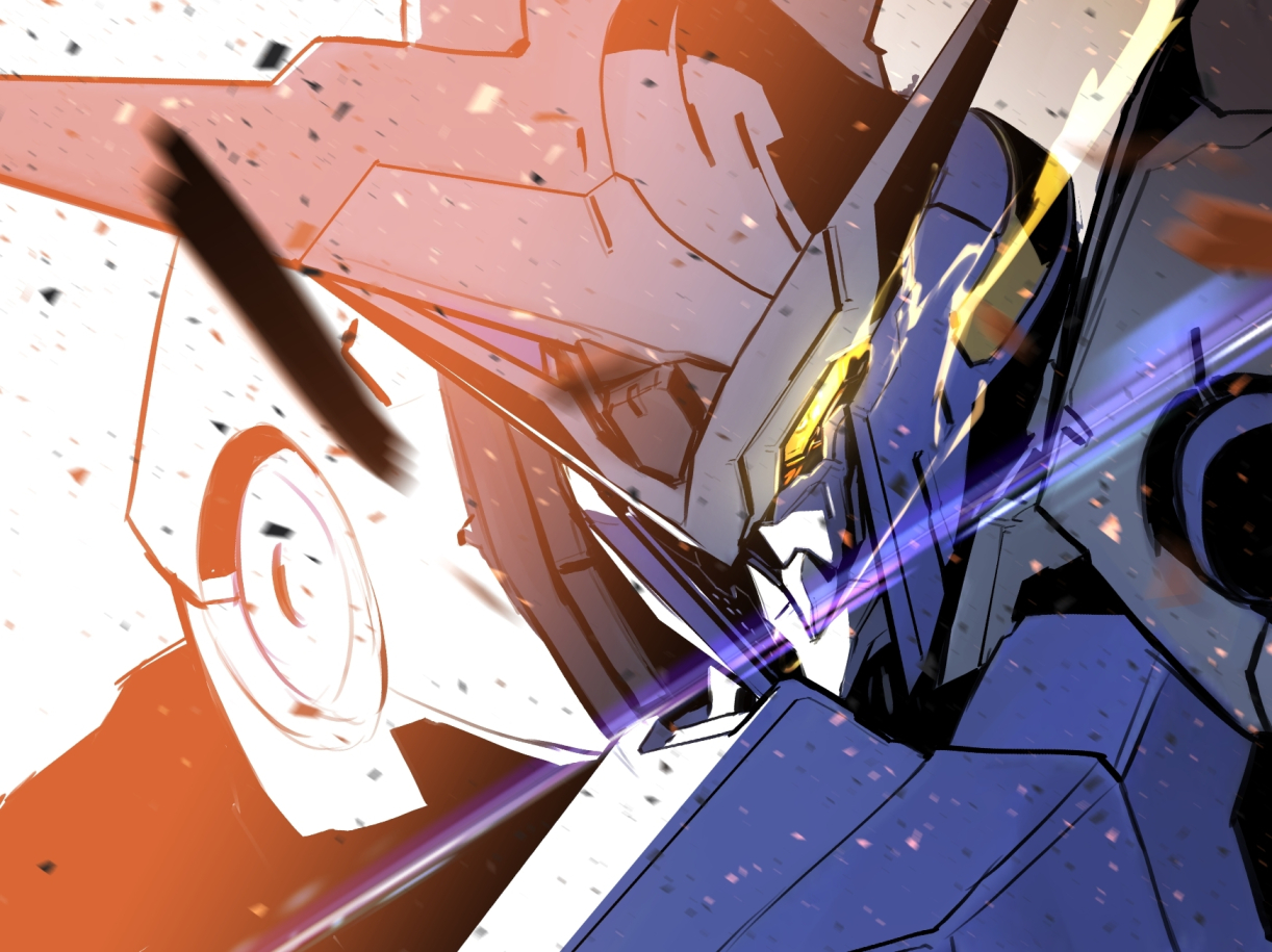 gundam kimaris vidar (gundam and 1 more) drawn