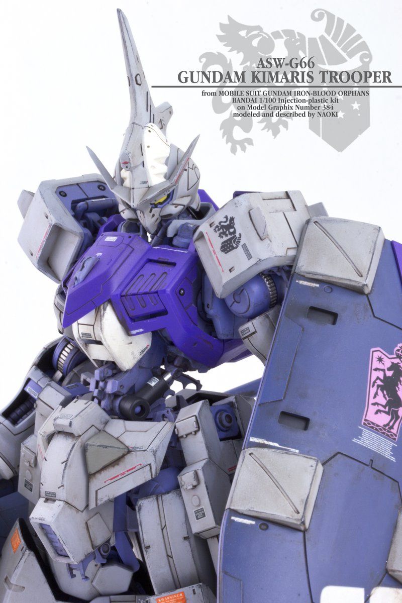 GUNDAM GUY: 1 100 Gundam Kimaris Trooper Build. Gundam, Gundam Model, Custom Gundam