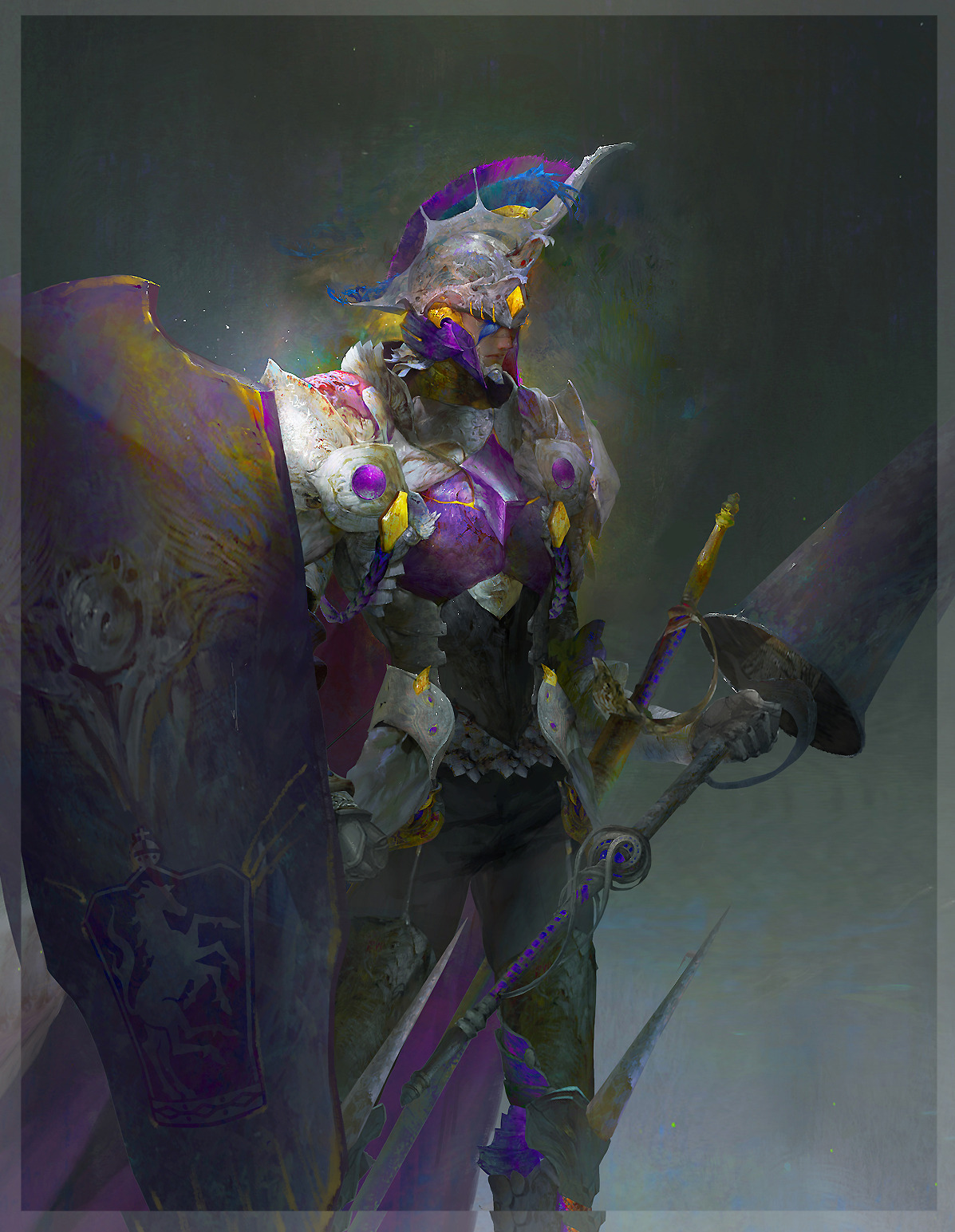 iheartmyart - 橙C, Gundam Kimaris Vidar, 2017 ______ Discover