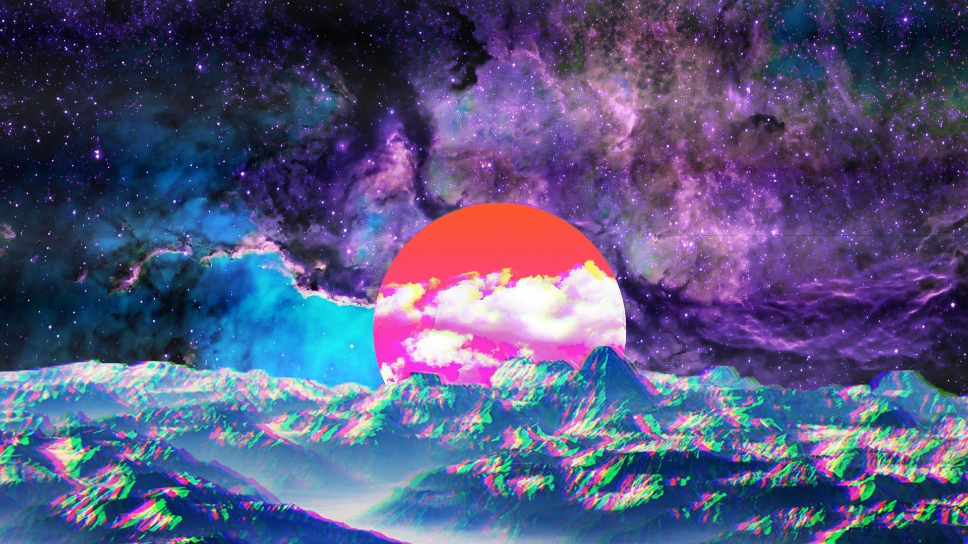 Trippy Aesthetic Wallpaper Computer Free Download