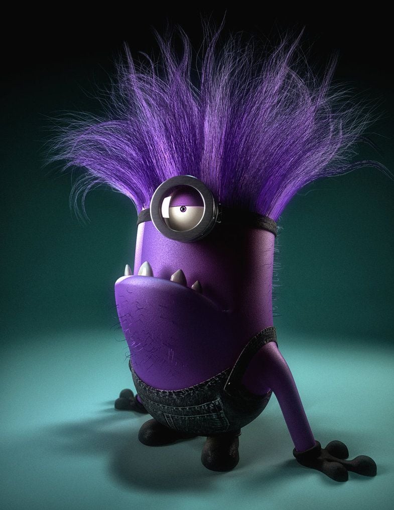Evil Minion. Evil minions, Purple minions, Minions wallpaper