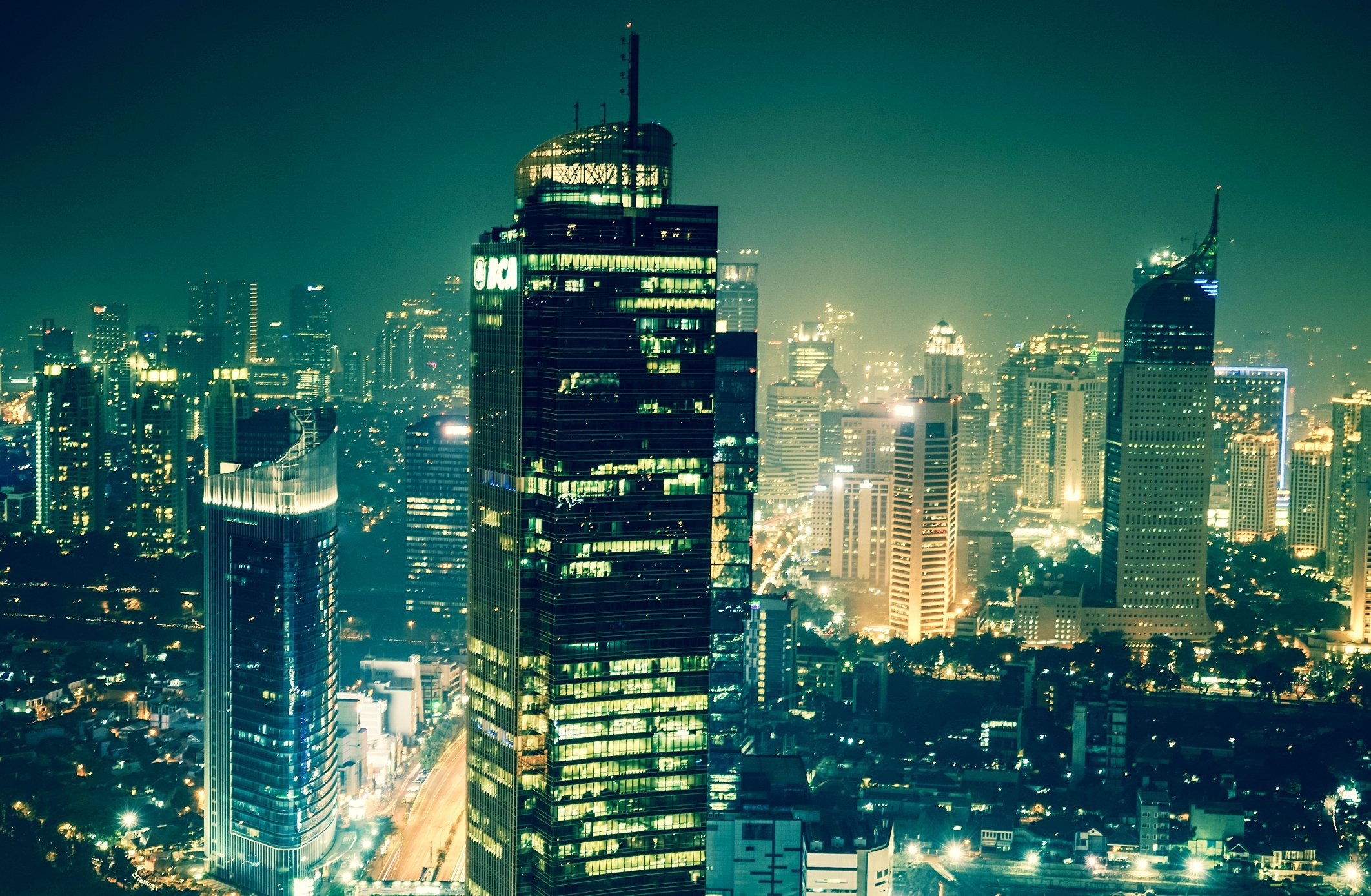 Jakarta, Indonesia HD wallpaper
