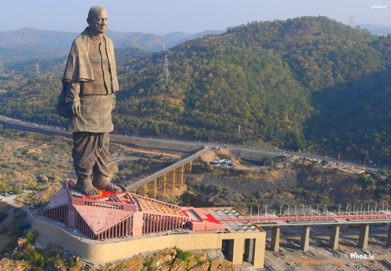 Statue Of Unity HD Image & Wallpaper Sardar Vallabh Bhai Patel Sardar Vallabhbhai Patel Wallpaper