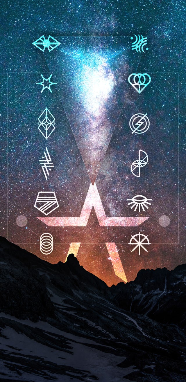 WALL // 0 2 DIVISIONS Milky Way