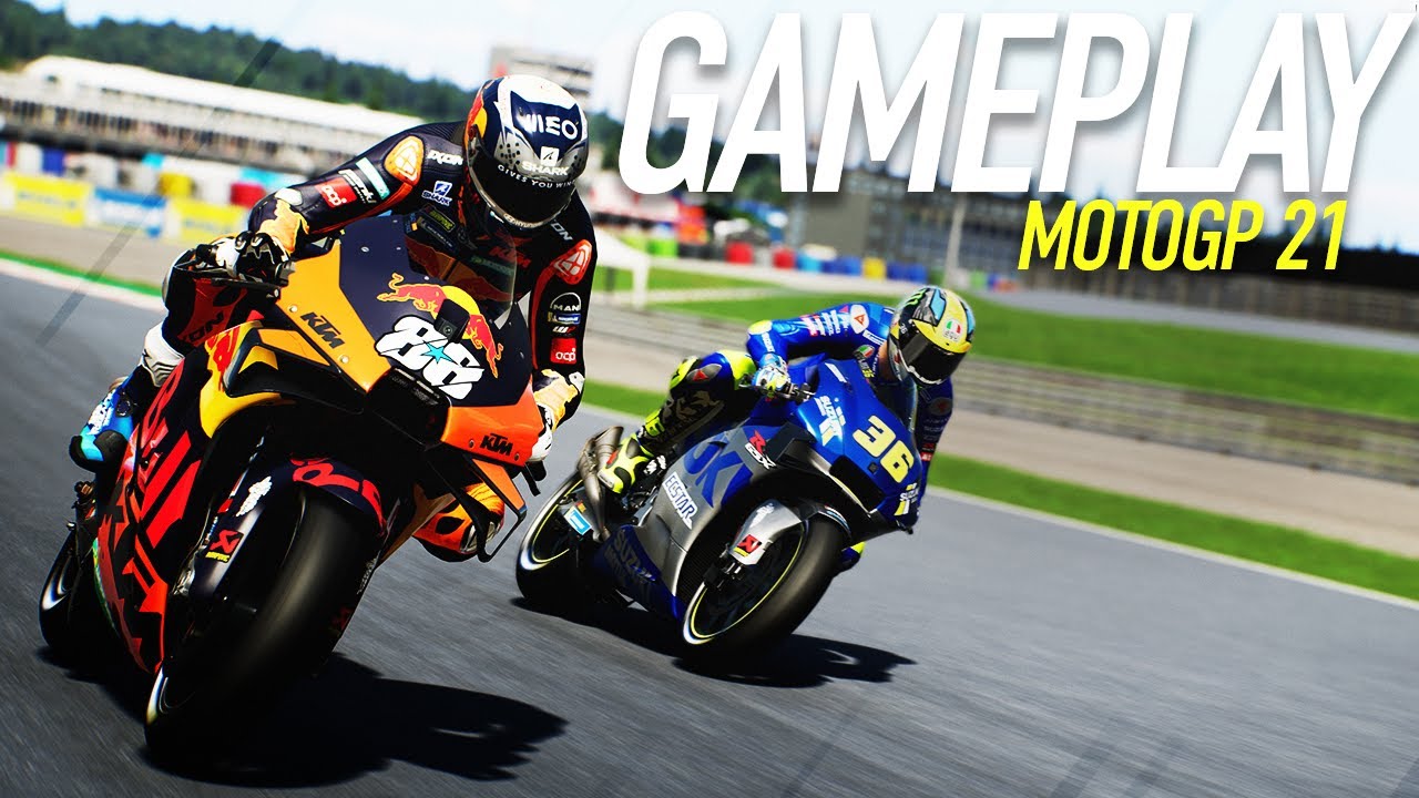 MotoGP 21 Gameplay (Preview). Oliveira at Valencia KTM (MotoGP 2021 Game)