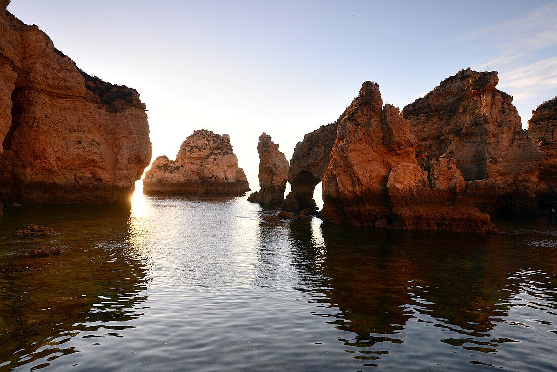 at Ponta da Piedade near Lagos, Algarve