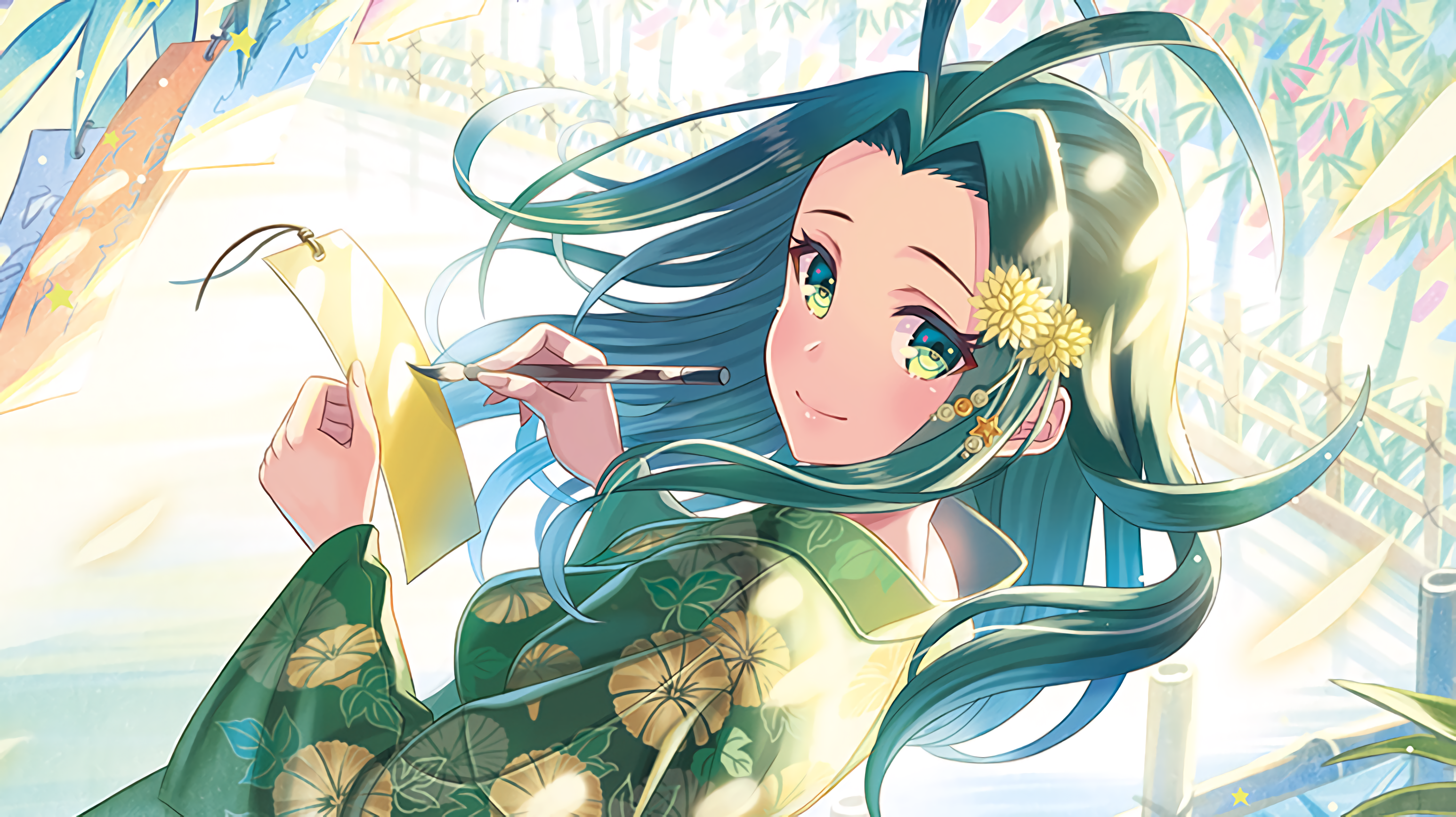 Midoriko (WIXOSS) HD Wallpaper and Background