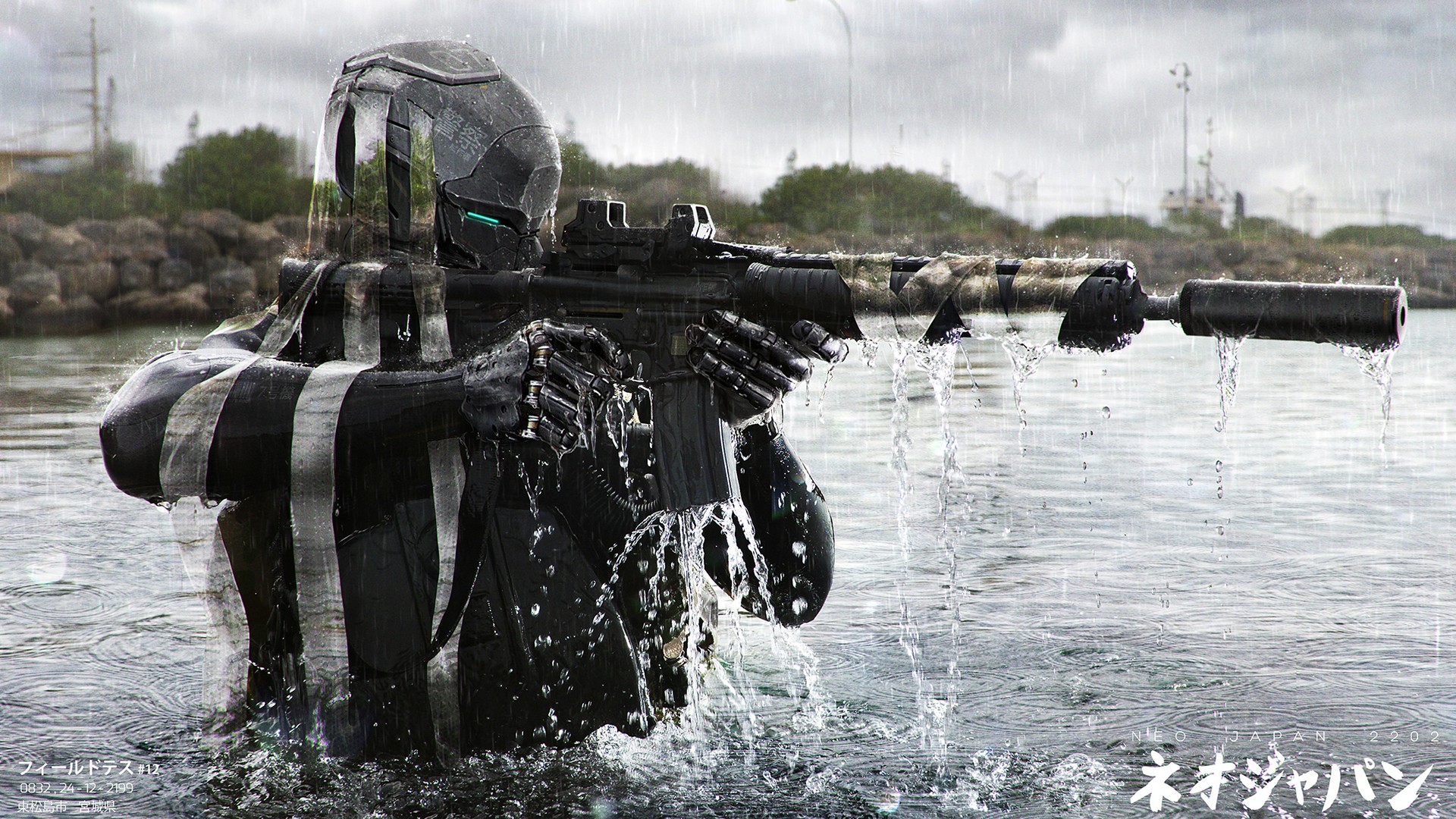 futuristic, Military, Science Fiction, Digital Art Wallpaper HD / Desktop and Mobile Background