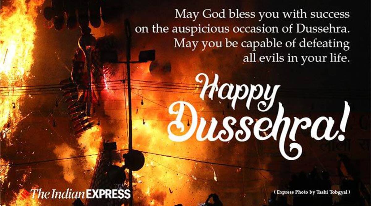 Happy Dussehra 2022: Wishes Image, Quotes, Status, Photo, Messages, HD Wallpaper, SMS, GIF Pics, Picture Download
